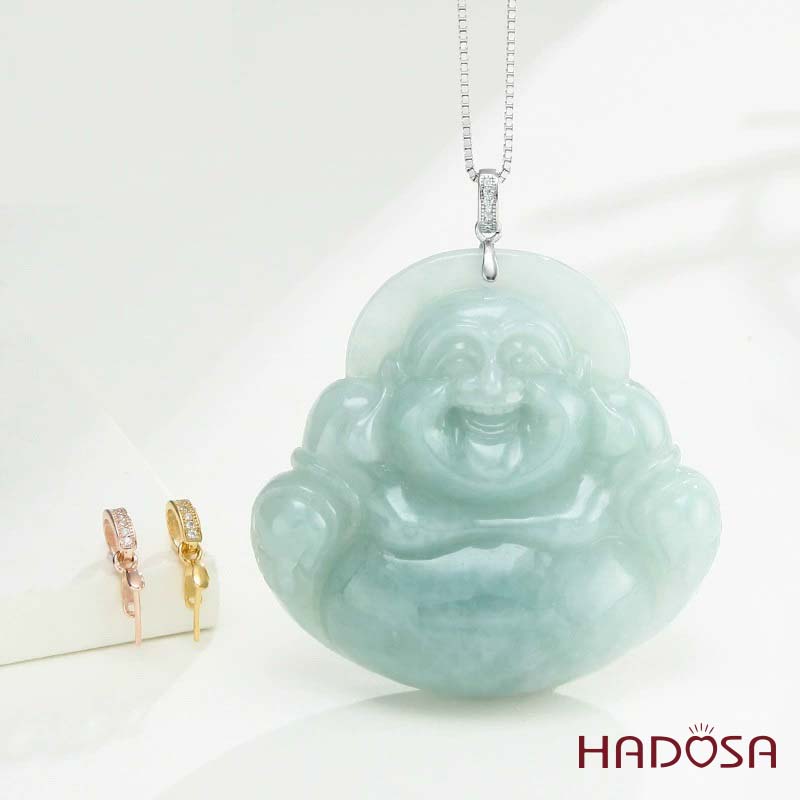 Khoen bạc mặt dây chuyền lỗ xỏ 3mm