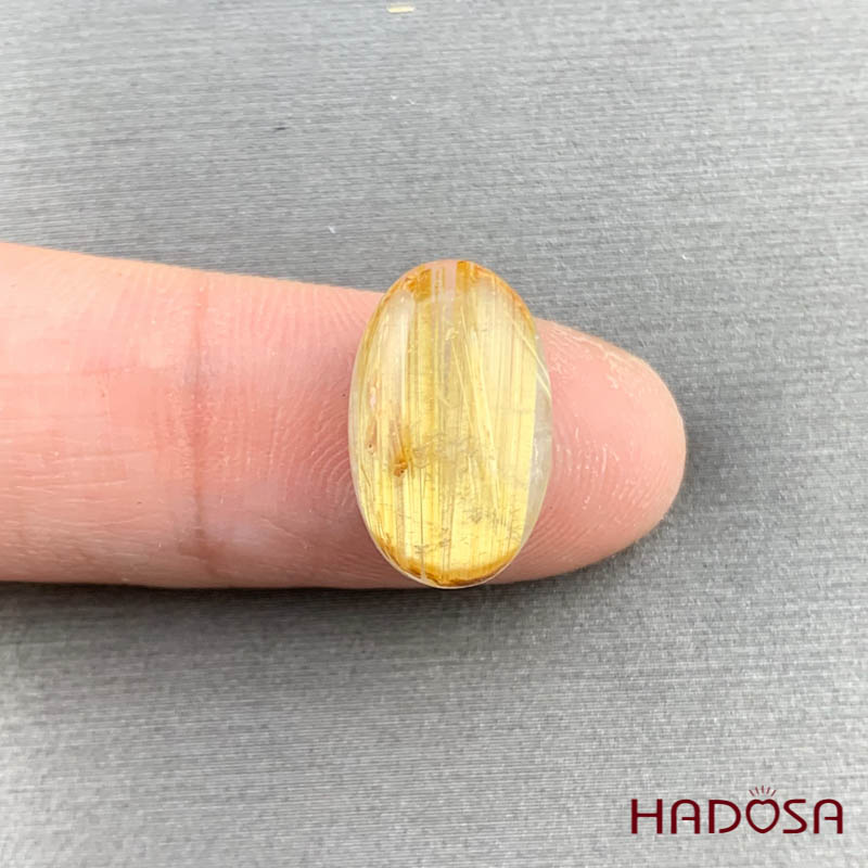 Thạch anh tóc vàng đồng trục Vip cao cấp 8A