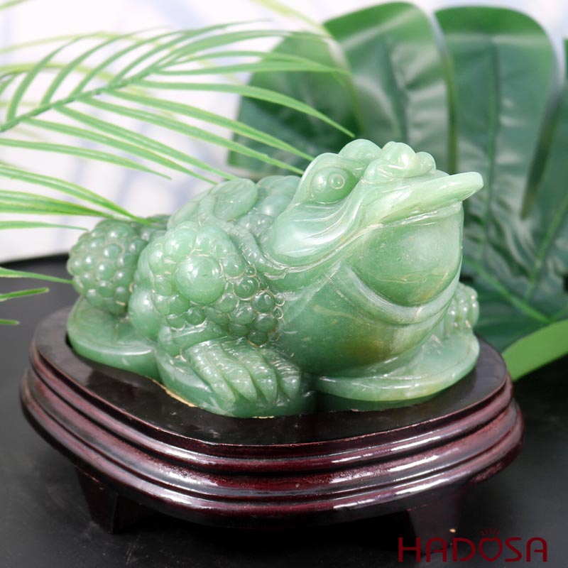 Thiềm thừ thạch anh màu xanh