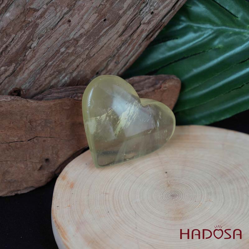 Tim thach anh vàng 5cm 80gr