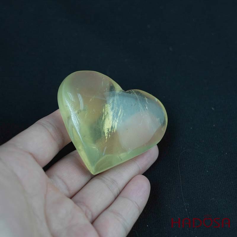 Tim thach anh vàng 5cm 80gr