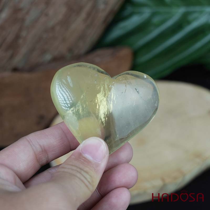 Tim thach anh vàng 5cm 80gr