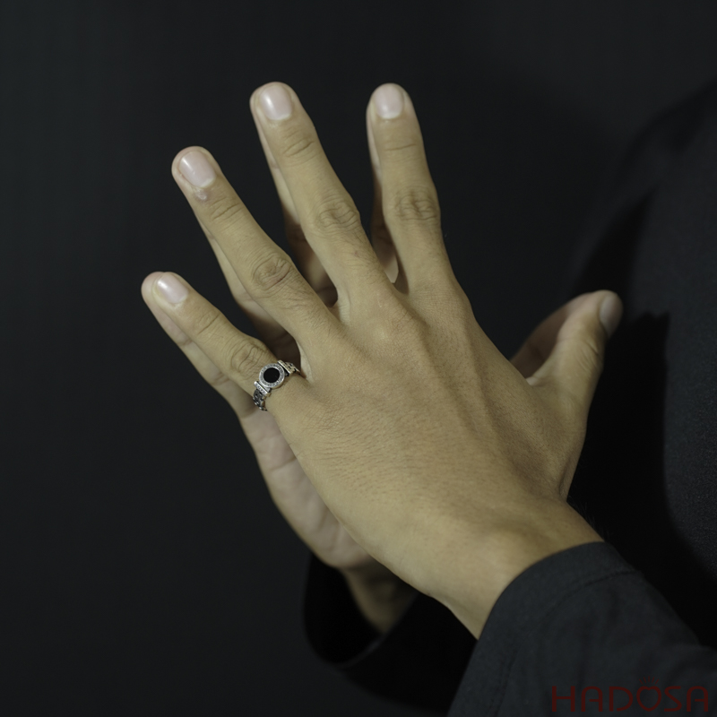 Nhẫn Nam Bạc Thái Huyền Bí Tình Yêu