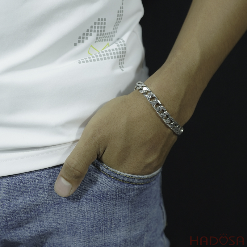 Lắc tay nam bạc Thái Lan