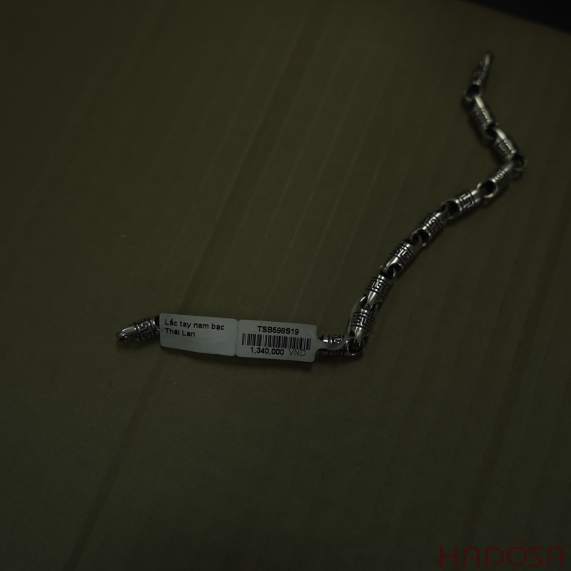 Lắc tay bạc nam Phong Thủy Tỳ Hưu