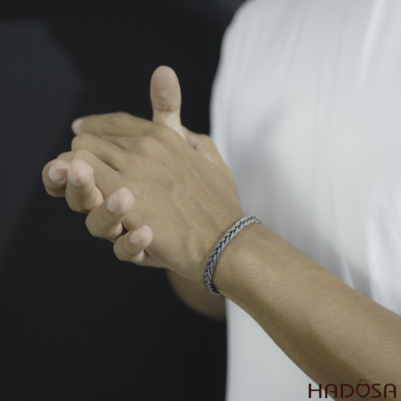 Vòng tay nam bạc Thái Lan