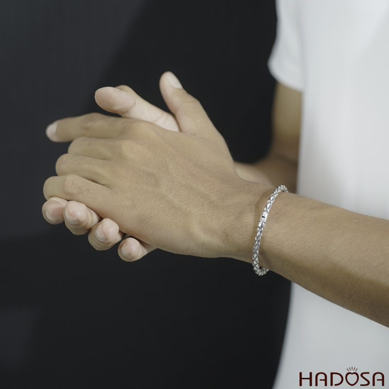 Vòng kiềng bạc nam bạc Thái