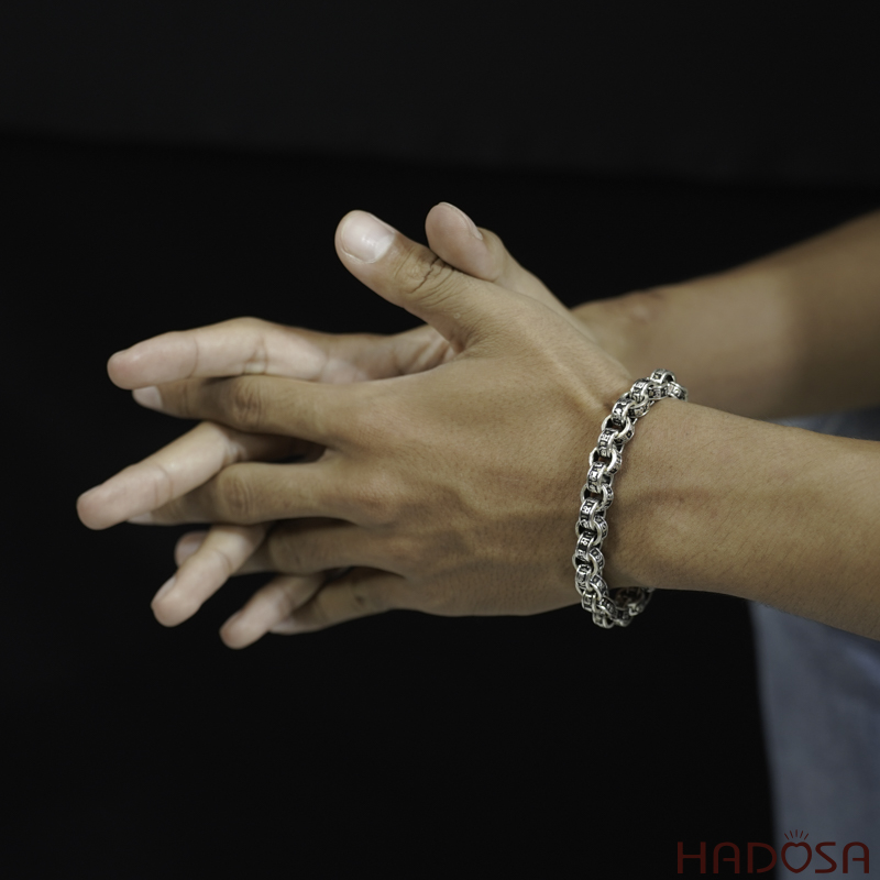 Lắc tay nam bạc Thái