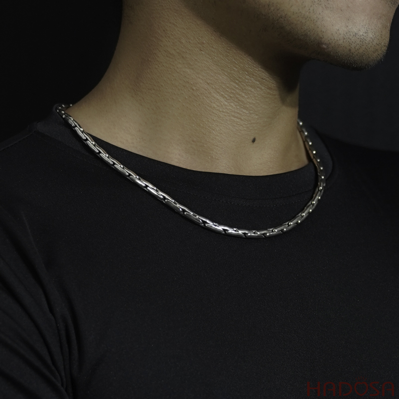 Dây chuyền bạc Thái cho nam