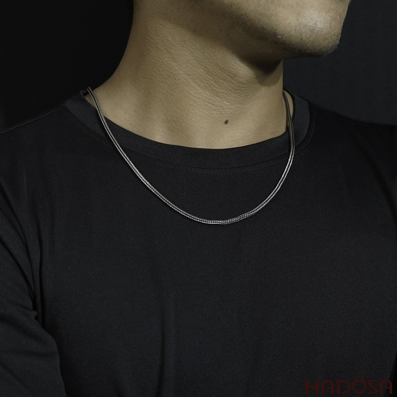 Dây chuyền bạc nam