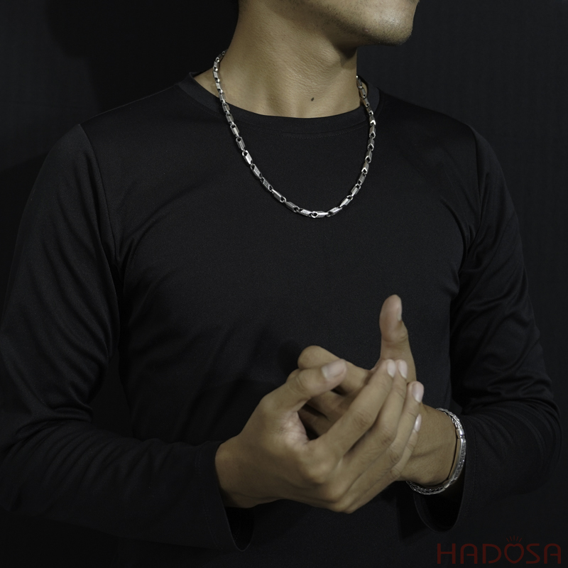 Dây chuyền bạc thái nam