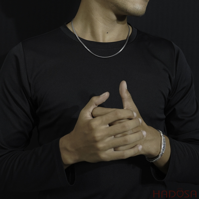 Dây chuyền bạc sợi mảnh