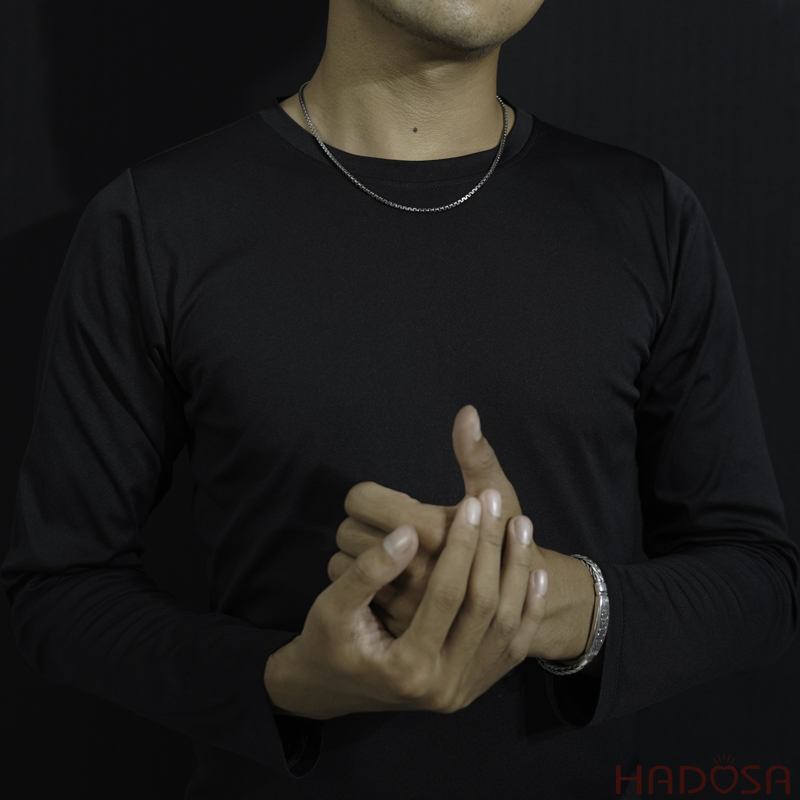 Dây chuyền bạc Thái tròn