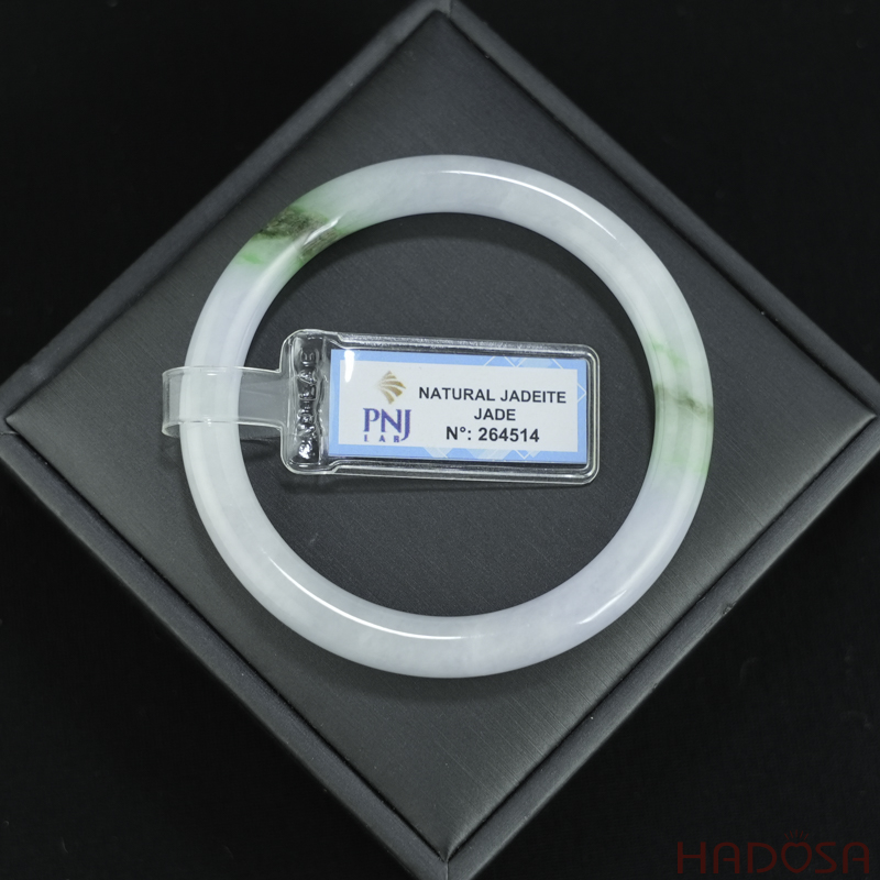 Vòng Ngọc Cẩm Thạch tròn điểm lí, môn ni 54