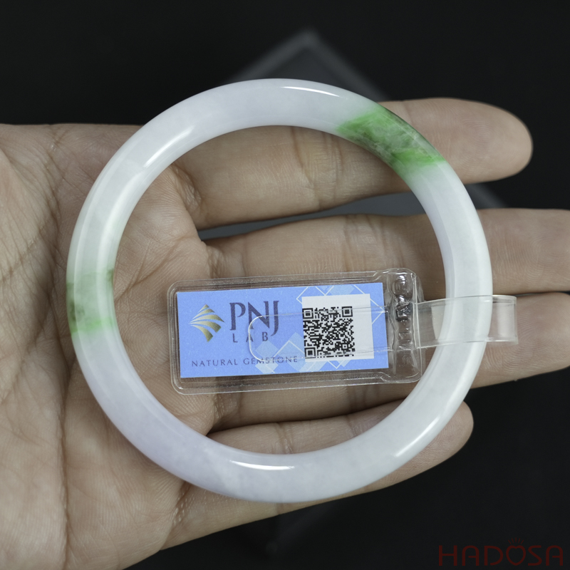 Vòng Ngọc Cẩm Thạch tròn điểm lí, môn ni 54