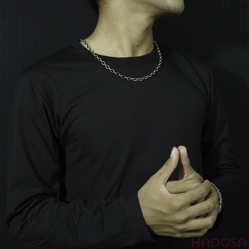 Dây chuyền bạc cho nam