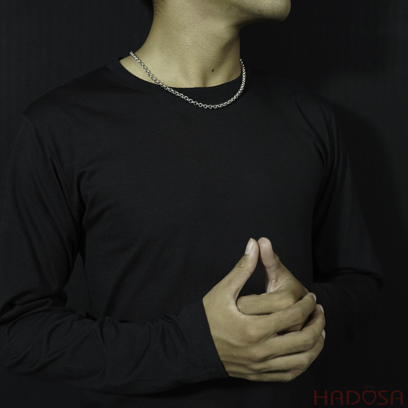 Dây chuyền bạc nam