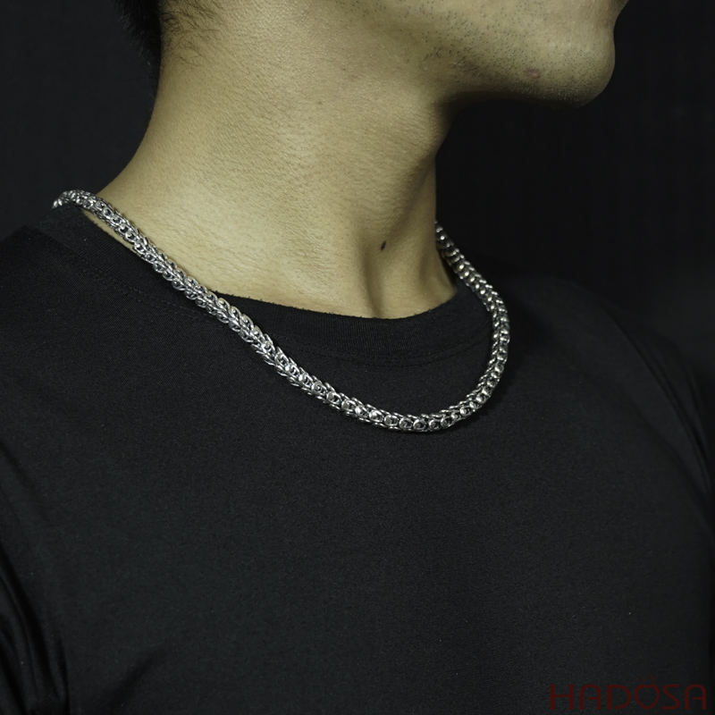 Dây chuyền vảy Rồng bạc Thái