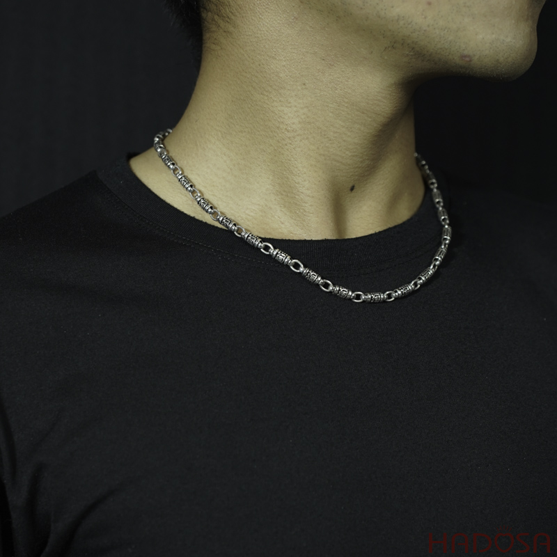 Dây chuyền bạc nam