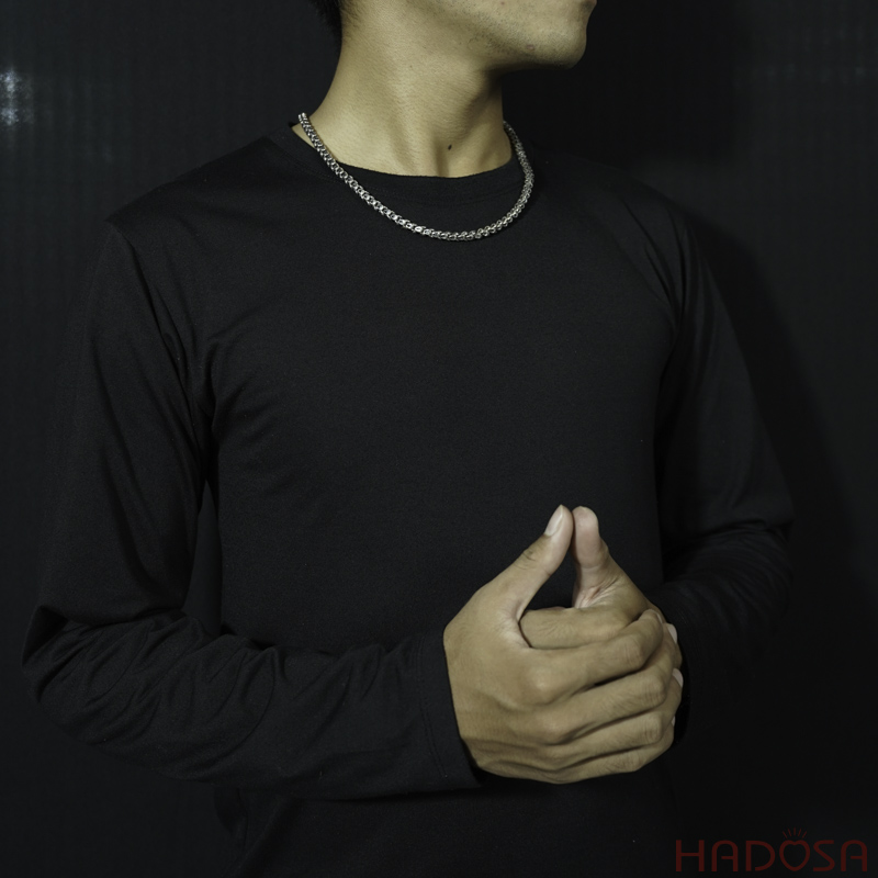 Dây chuyền vảy Rồng bạc Thái cho nam