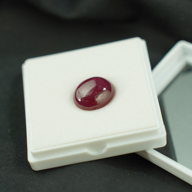 Mặt Ruby Nam Phi 8A (CT)