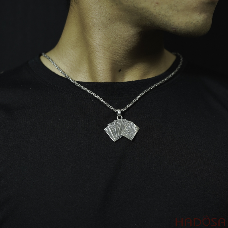 Mặt dây chuyền bạc Thái Sảnh Chúa