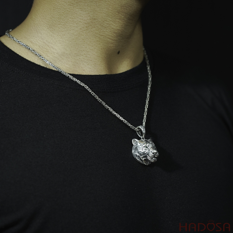 Mặt dây chuyền bạc nam đẹp