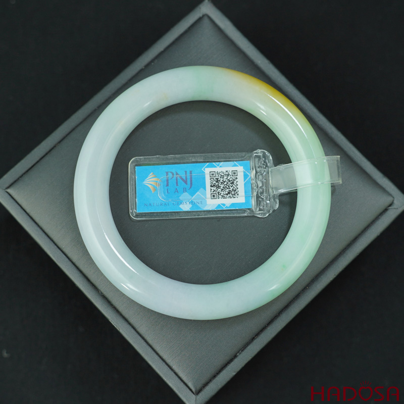 Vòng Ngọc Cẩm Thạch A bản đũa lý môn cẩn huyết ni 55