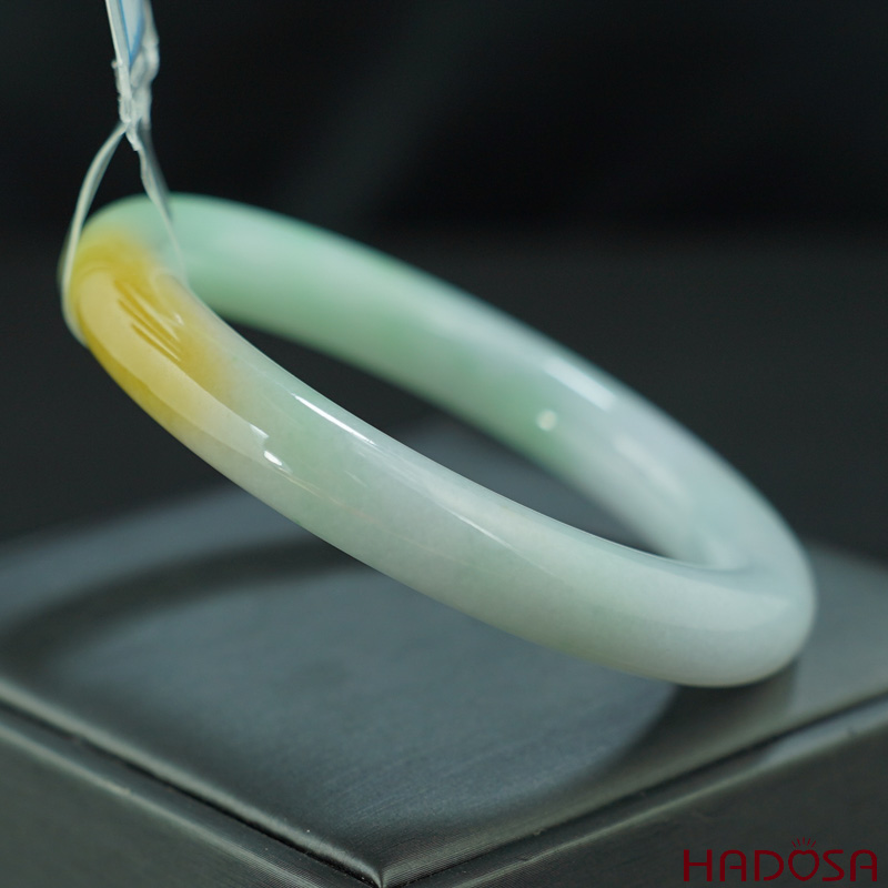 Vòng Ngọc Cẩm Thạch A bản đũa lý môn cẩn huyết ni 55