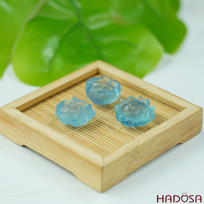 Hoa Mẫu Đơn Aquamarine chuẩn 8A