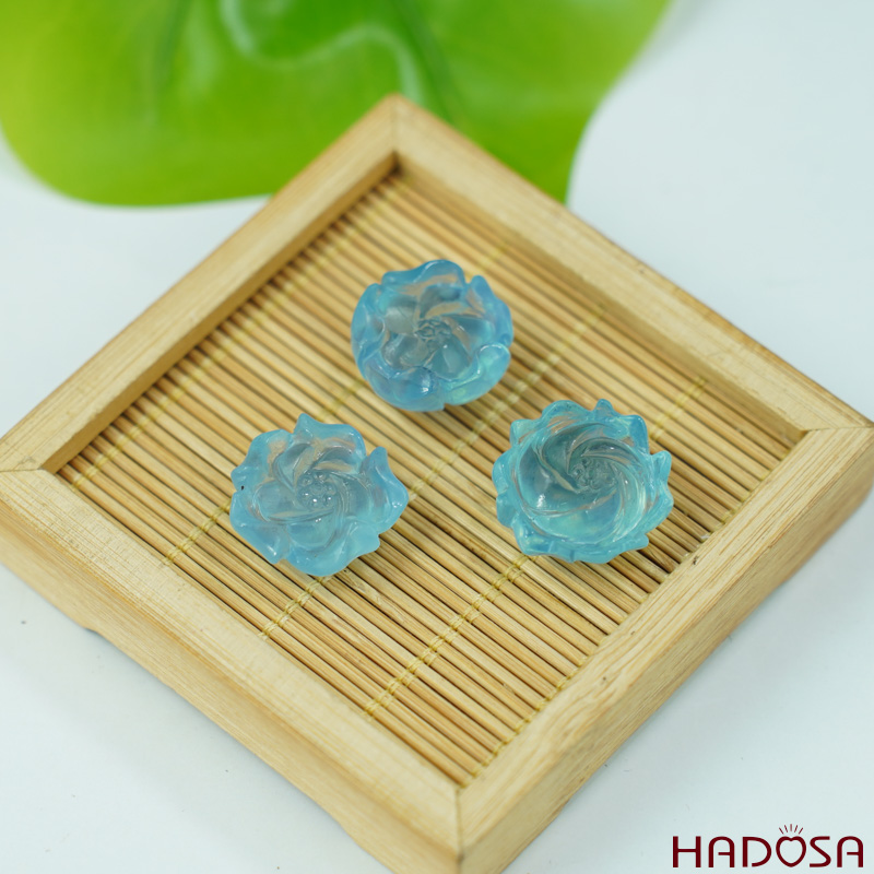 Hoa Mẫu Đơn Aquamarine chuẩn 8A