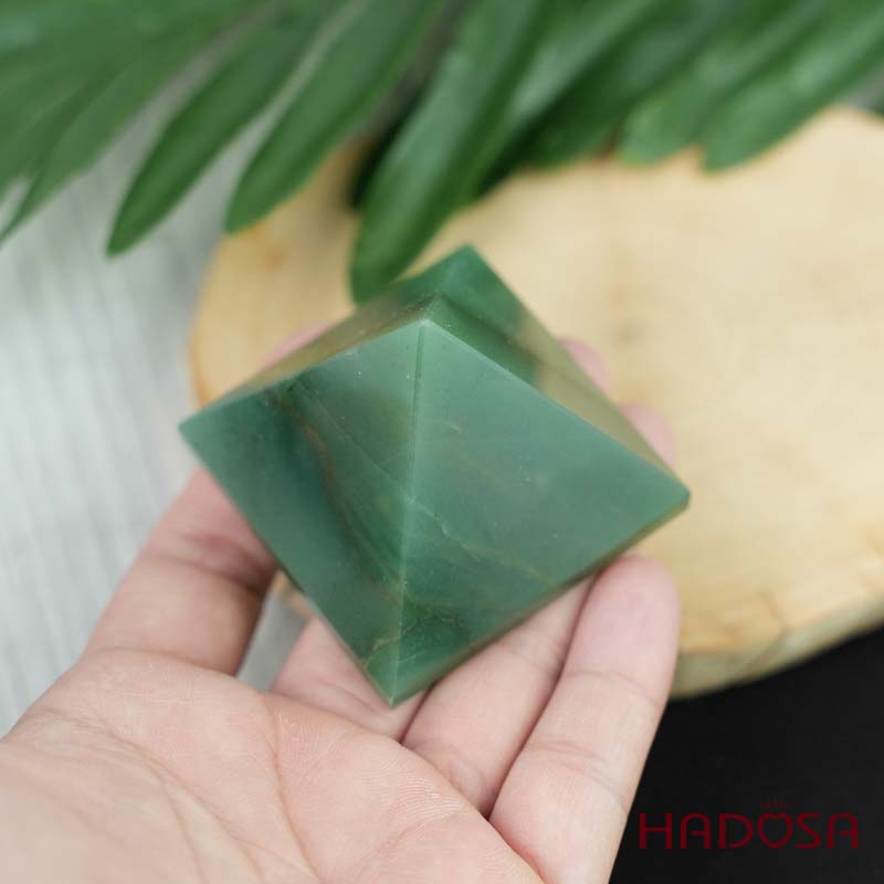 Kim tự tháp thạch anh xanh 5cm