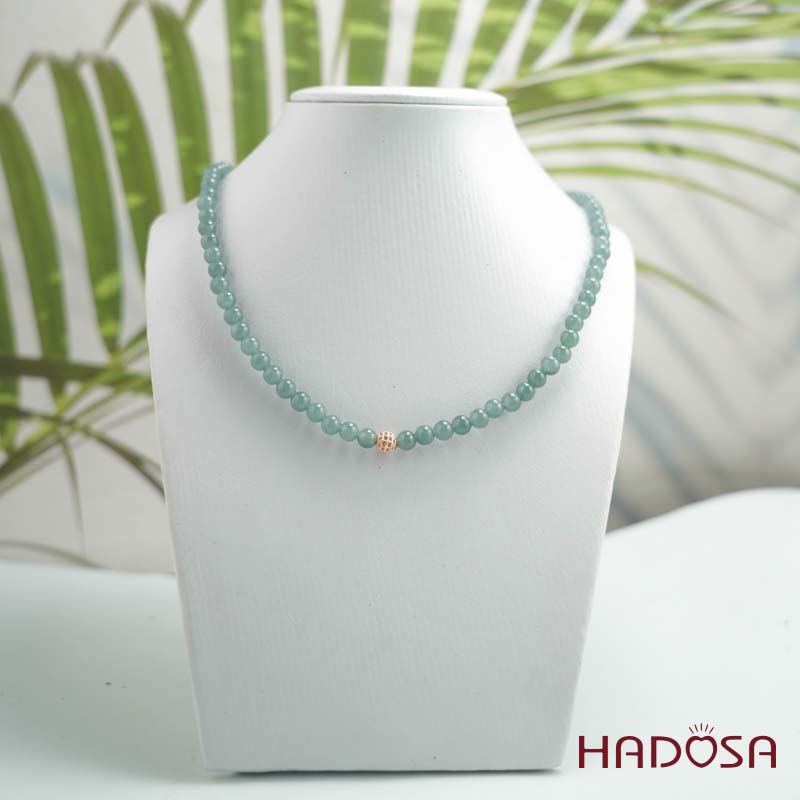 Chuỗi Ngọc Hòa Điền (Lam Ngọc) 6mm