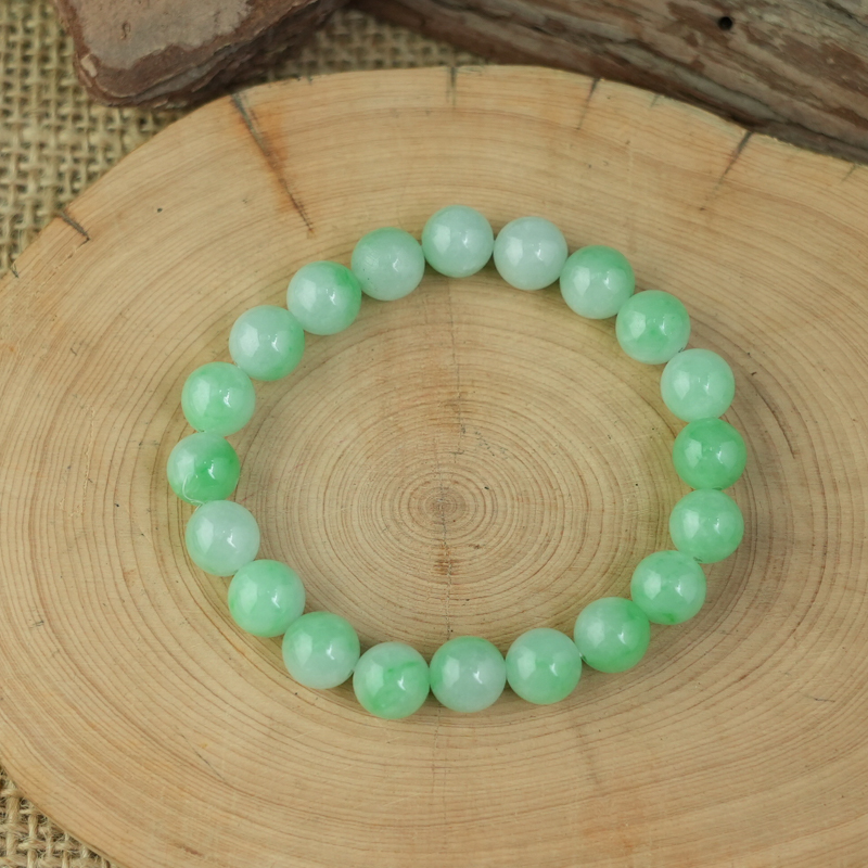 Vòng chuỗi Ngọc Cẩm Thạch xanh ngọc 8mm