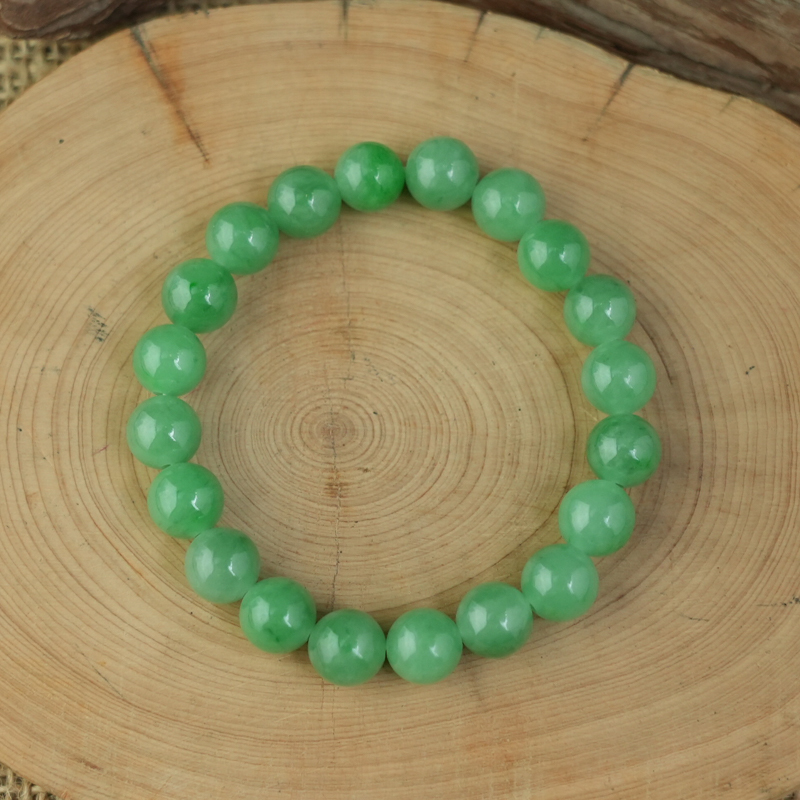 Vòng chuỗi Ngọc Cẩm Thạch xanh ngọc 8mm