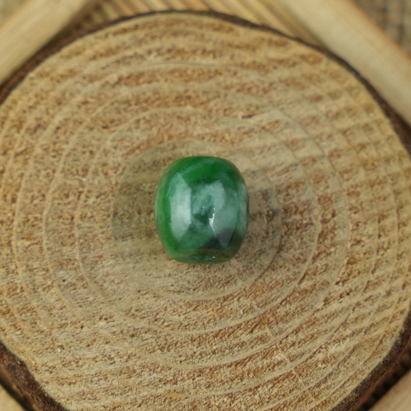 Lu thống Cẩm Thạch xanh đậu hạt bầu 10-12mm