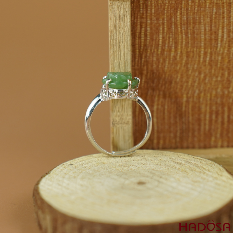 Hoa mẫu đơn Ngọc Bích 10mm 3A