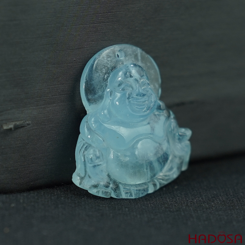 Phật Di Lạc aquamarine 6A