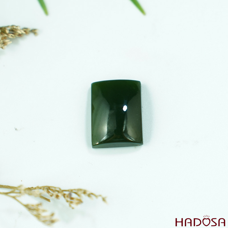 Mặt Ngọc Bích Chữ Nhật 13x20mm Cao Cấp