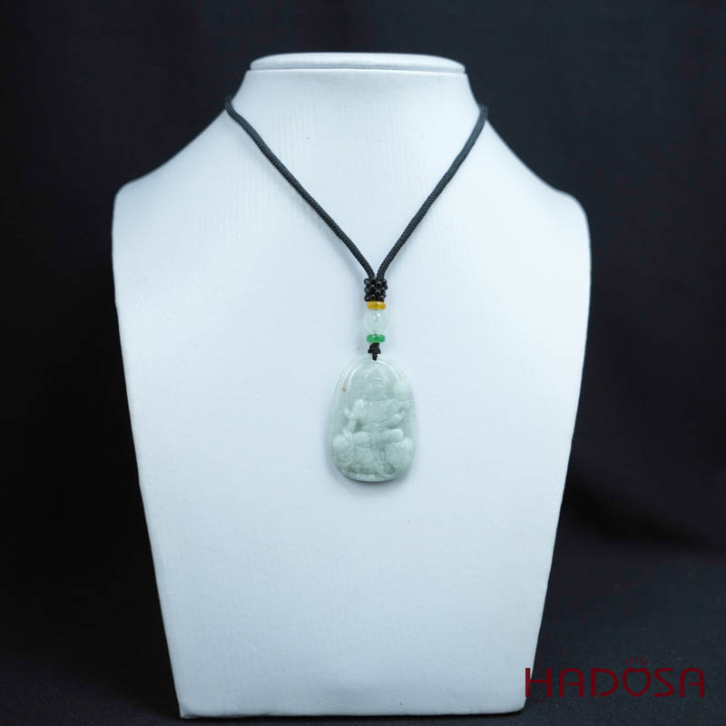 Mặt Ngọc Cẩm Thạch A Phổ Hiền Bồ Tát (Thìn, Tỵ) 38mm