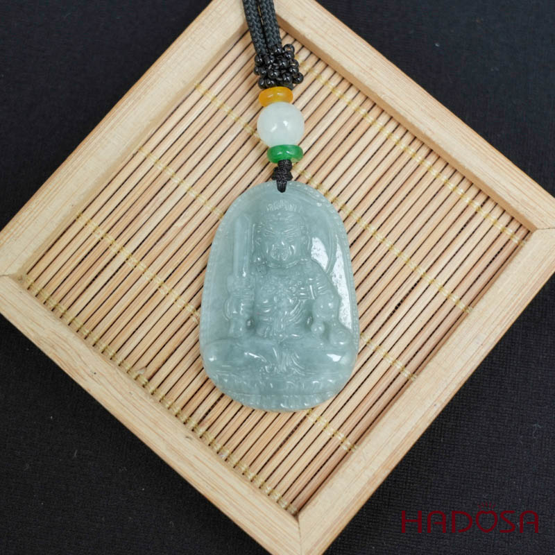 Mặt Ngọc Cẩm Thạch A Phật Bất Động Minh Vương (Dậu) 38mm