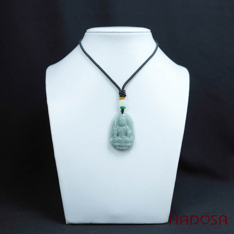 Mặt Ngọc Cẩm Thạch A Phật Bất Động Minh Vương (Dậu) 38mm