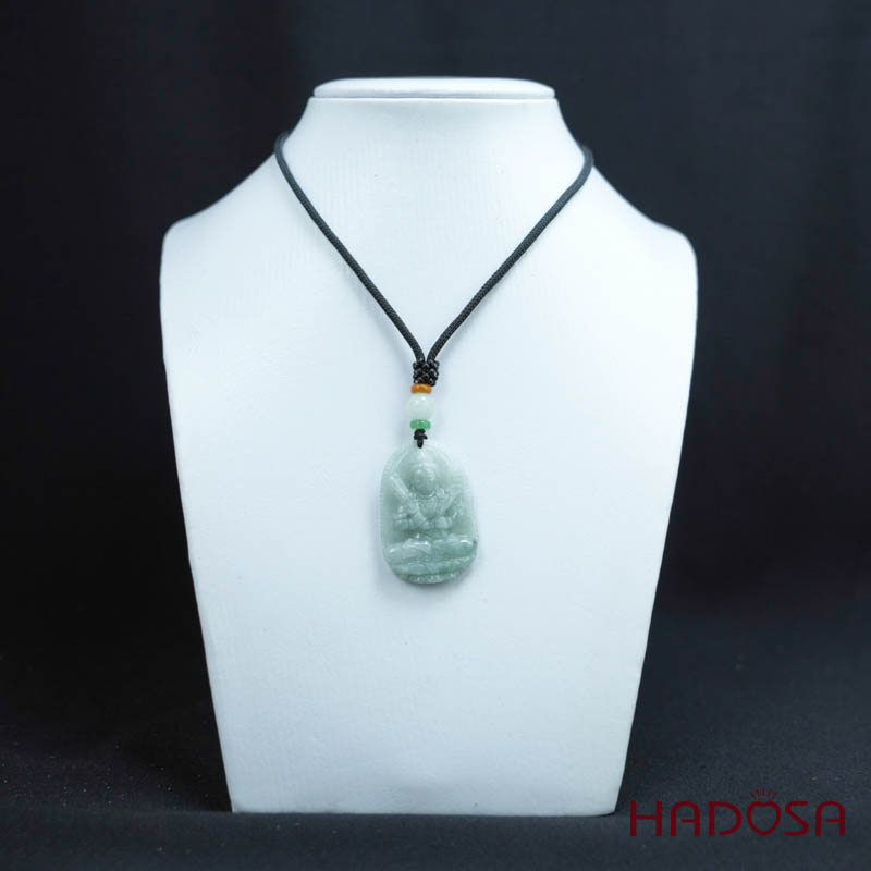 Mặt Ngọc Cẩm Thạch A Hư Không Tạng Bồ Tát (Sửu, Dần) 38mm