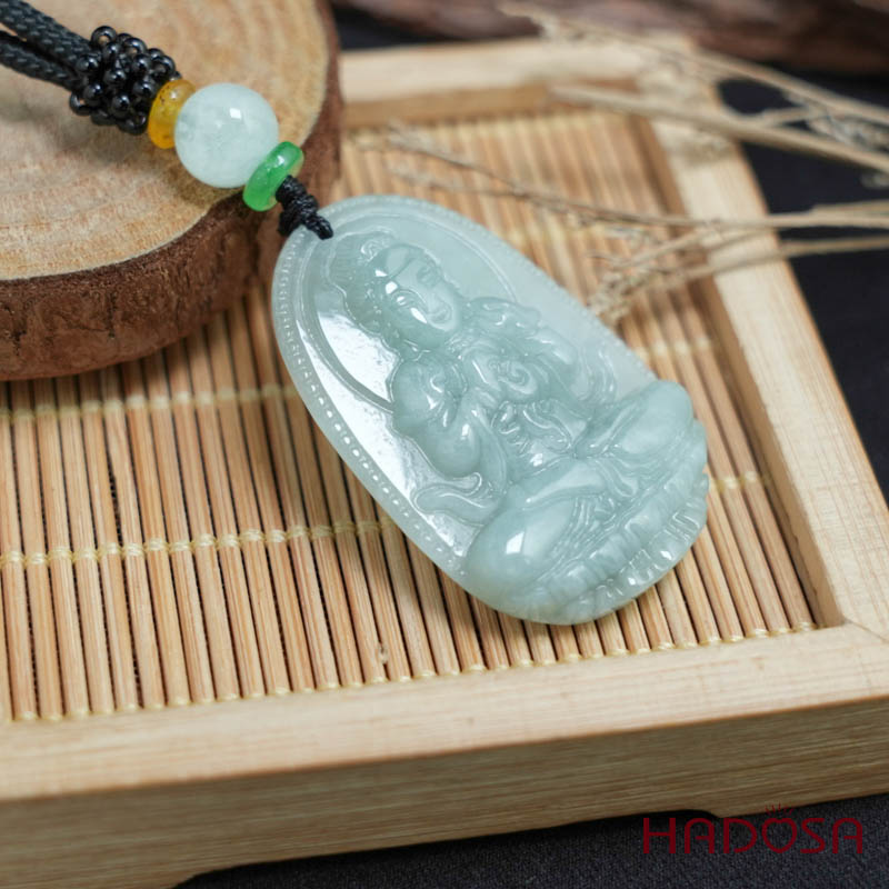 Mặt Ngọc Cẩm Thạch A Như Lại Đại Nhật ( Mùi, Thân) 38mm