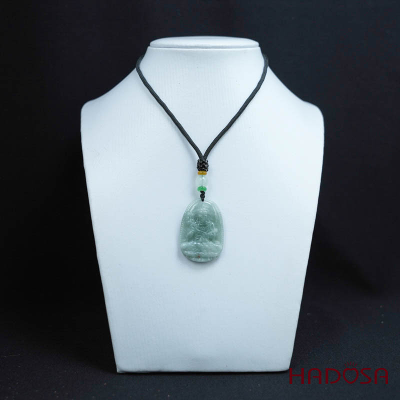 Mặt Ngọc Cẩm Thạch A Đại Thế Chí Bồ Tát (Ngọ) 38mm