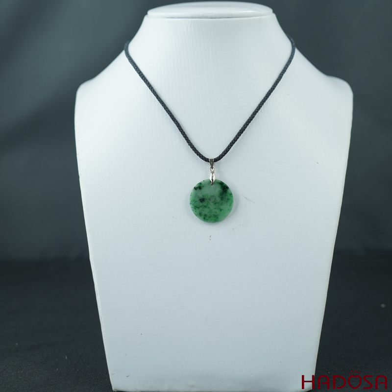 Mặt Ngọc Cẩm Thạch tròn 23mm