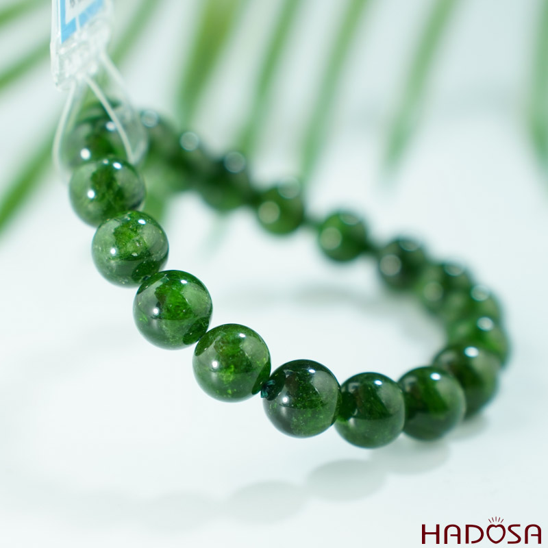 Vòng Diopside 10mm cao cấp chuẩn 5A