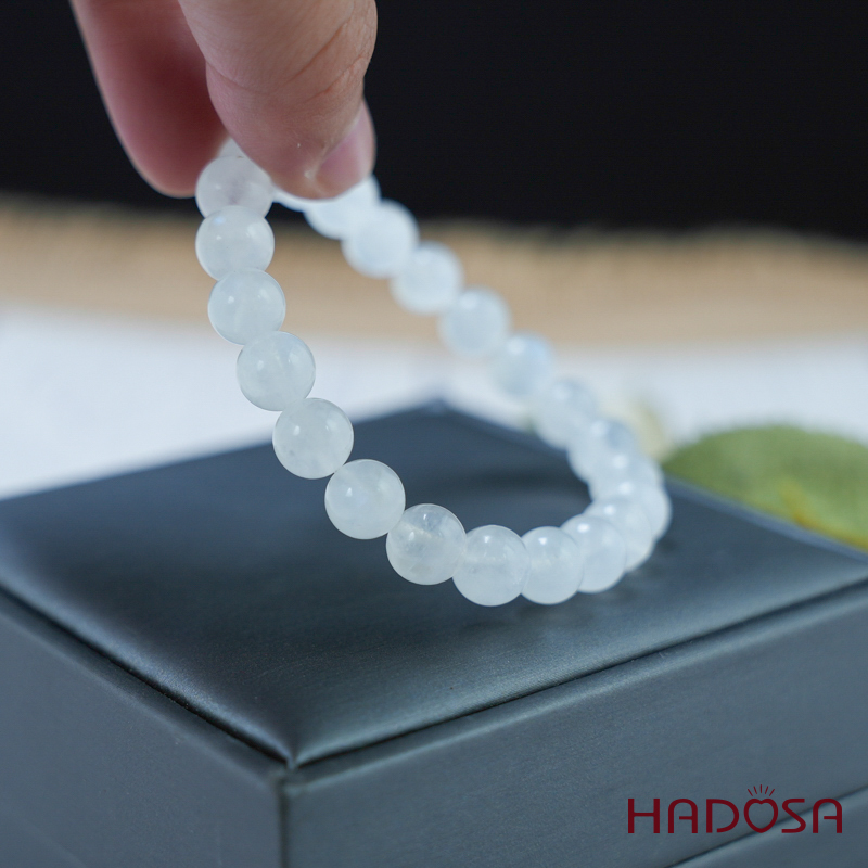 Vòng đá Mặt Trăng 8mm chuẩn 3A