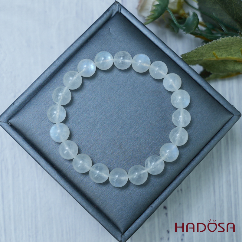 Vòng đá Mặt Trăng 9mm chuẩn 3A