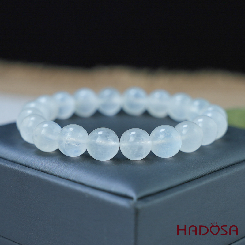 Vòng đá Mặt Trăng 9mm chuẩn 3A